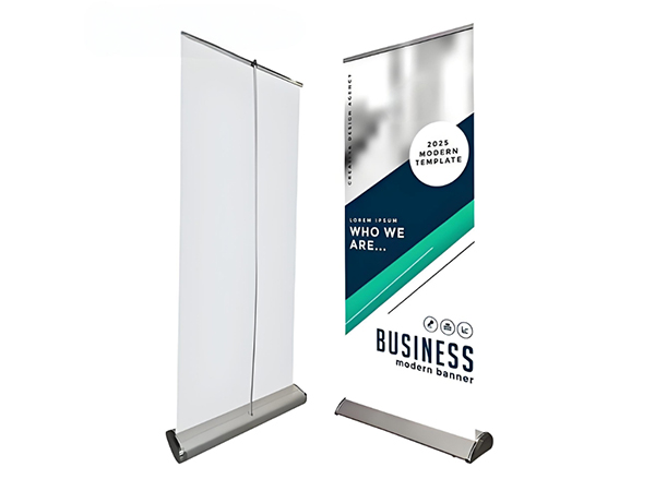 custom roll up pop up stands banner posters display