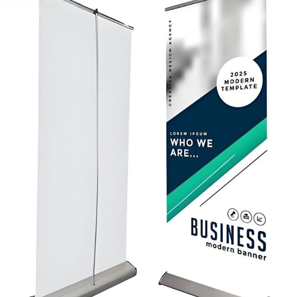 custom roll up pop up stands banner posters display