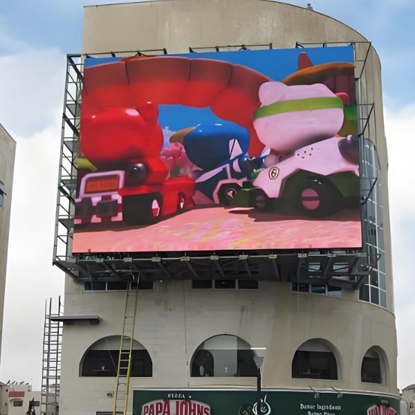 large billboards advertising